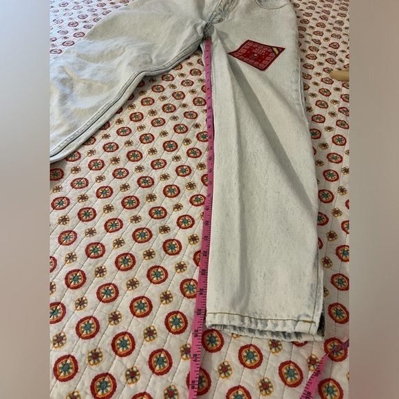 RARE Vintage 80s Guess by GEORGES MARCIANO Light Wash Patched High Waist Jeans - Picture 11 of 11